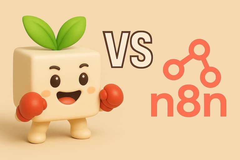 Toffu vs n8n: Prompt-Based Automation vs Complex Workflows