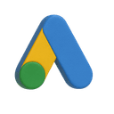 Google Ads 3D logo