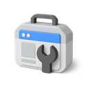 Google Search Console 3D logo