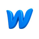 Webflow 3D logo
