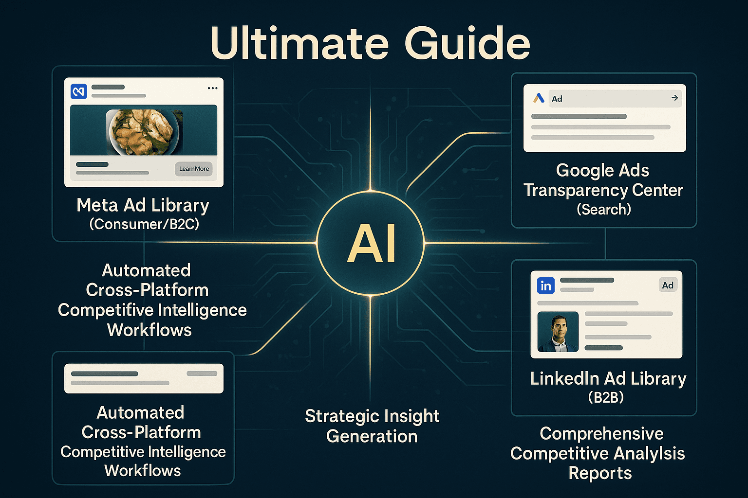 The Ultimate Guide to Ad Library Competitor Research with AI Automation