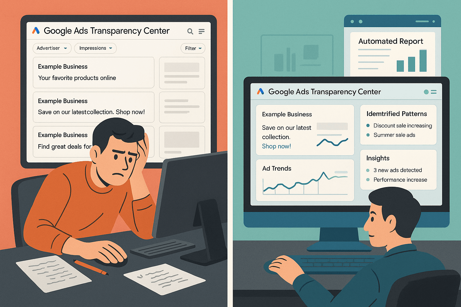 How to Use Google Ads Transparency Center for Competitor Research with AI Automation